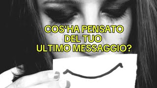 🌻🔮COS'HA PENSATO DEL TUO ULTIMO MESSAGGIO?COSA FARÀ?#letturatarocchi #amore #messaggi#cuore