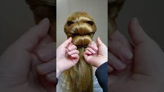 You will be amazed at the simplest hairstyle