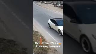 Сбой системы Tesla mobile😱