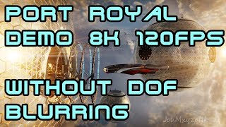 3DMark Port Royal Demo NO DOF CRYSTAL CLEAR 8k 7680x4320 120 fps (Youtube fail version)