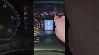 2019 Chevrolet Silverado LD Oil Life Reset