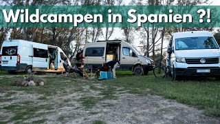 🌳 FREISTEHEN in Spanien noch möglich ?! Vanlife mit Freunden | Vlog 19