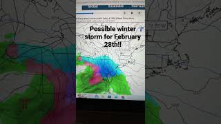 Upcoming winter storm for February 26th in the northeast?!