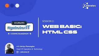 NgabuburIT: Coding Ramadhan Session 2 - Web Basic