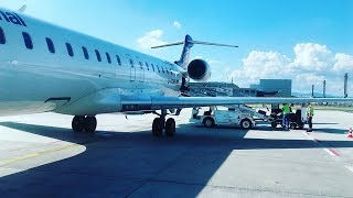 TRIP REPORT | Lufthansa Cityline (ECONOMY) | Bombardier CRJ900 | Frankfurt-Wrocław |