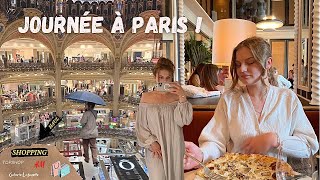 Une journée avec moi à PARIS vlog | Loulou restaurant, shopping blvd Haussmann, jardin des Tuileries