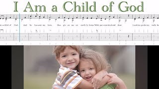 I Am a Child of God | Level 2 EASY Fingerstyle Guitar | Sheet Music and Tab