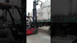 Pet Bottle Crush Boora unloading vehicle         #pet #boora #unloading #vehicle