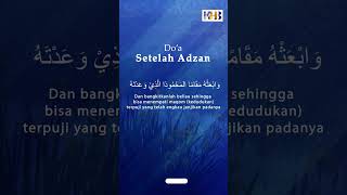 KHALID BASALAMAH DO'A SETELAH ADZAN