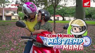 Con HONDA más tiempo para Mamá