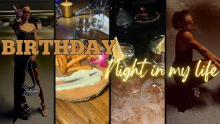 BIRTHDAY VLOG ✧: NIGHT IN MY LIFE + SHOTS + FOOD + DOWNTOWN