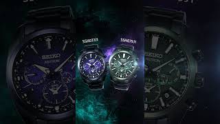 Astron's latest Blue and Green Nebula timepieces - SSH077J1 | SSH079J1