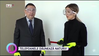 Telefoanele dăunează naturii (Cristian Pocol la Vorbește Lumea, Pro TV)