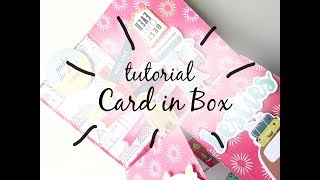 Card in Box - TUTORIAL scrapbooking