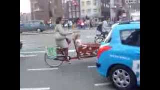 Cycling traffic in Amsterdam