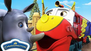 WILSON DISTURBS A RHINO! | Chuggington UK | Free Kids Shows