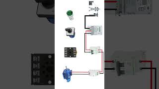 Modular Contactor 8 Pin Timer Connection Wiring #electricalwiring #electrical #electrician