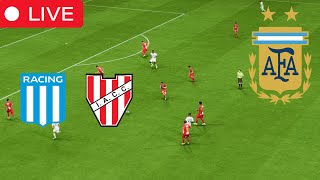 🔴LIVE 🔴RACING VS INSTITUTO |  Argentine Primera División MATCH |  SIMULATION FC