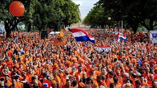 "Public Viewing Heiligengeistfeld: Niederlande vs. Polen - Niederlande gewinnt EM 2024 | Hamburg"