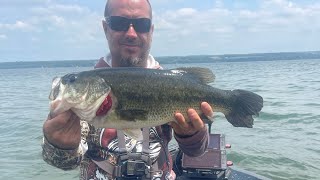 First time at Cayuga lake bass fishing .