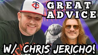 Meeting LEGEND, CHRIS JERICHO & Great ADVICE On ReInventing Yourself & TRYING EVERYTHING!