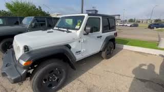 2021 Jeep Wrangler Sport STK# W6721