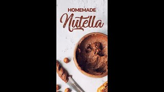 Homemade Healthy #Nutella with all natural ingredients! 😍 #foodtolive