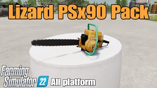 Lizard PSx90 Pack / FS22 UPDATE Nov 4/24