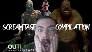 OUTLAST WHISTLEBLOWER SCREAMTAGE FUNNY COMPILATION