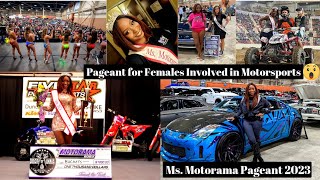 Rare Beautiful Females Involved In Motorsports Pageant😮 Ms. Motorama Pageant 2023 My Experience🏁