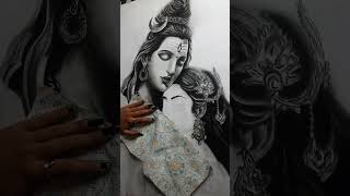 Part -3 final sketch #हर हर महादेव 🙏youtubeshort #youtubevideos