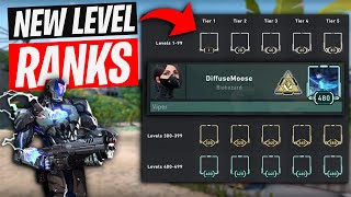 NEW VALORANT LEVEL RANKS & TOURNAMENT SYSTEM EXPLAINED