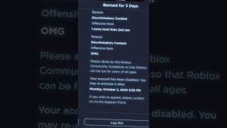 I got banned (Edit) #roblox #badmodderation #fyp #fypシ #bloxfruits #deeznutz
