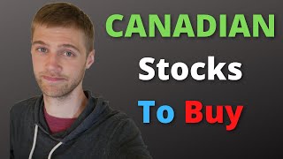 Stocks I'm Buying Right Now - 2 TOP Canadian Stocks!