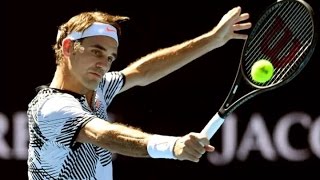 ♦ Roger Federer Vs Noah Rubin ♦ R2 ★ Australian Open ★ 2017 - highlights ᴴᴰ