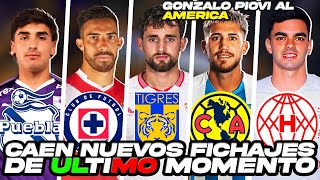 GONZALO MASTRIANI AL CRUZ AZUL ¡GONZALO PIOVI AL AMERICA! ADNAN JANUZAJ A LOS TIGRES 🤑 liga MX 2023