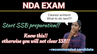 Know these 3 things😲 to clear SSB!!||NDA||Nda Exam||