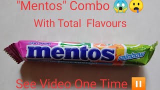 Mentos Rainbow 🌈 Combo 😱😱