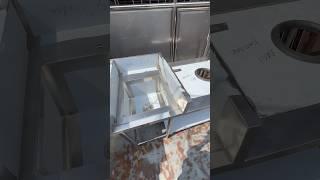 Sink custom with Trash Bin