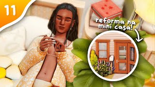 a REFORMA da casinha e dia de GRAVAÇÃO de comercial 🏠 l The Sims 4 Da Lama a Fama