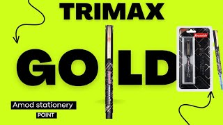 Trimax gold pen review 2023