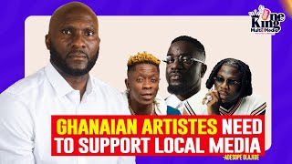 Ghanaian artistes need to support local media to ensure growth - Adesope Olajide