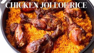 A Kenyan cooks JOLLOF rice for the first time! I'M IMPRESSED!