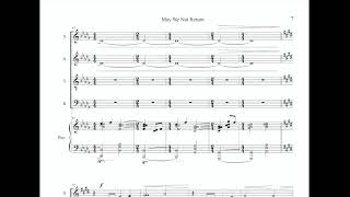 May We Not Return (SATB) - Chris Maunu