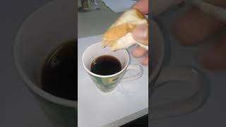 #shorts. #kopio      Roti cecah air kopi o