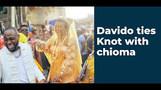 Davido ties knot with Chioma