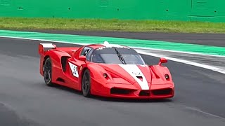 Ferrari FXX Evo Loud V12 Sound in Monza - Ferrari Corse Clienti 2022