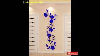 creative flower wall decoration ideas