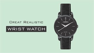 How to Create Realistic Wrist Watch in Corel Draw