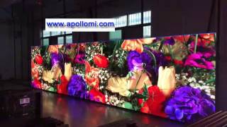 P2 3D 4K video led wall